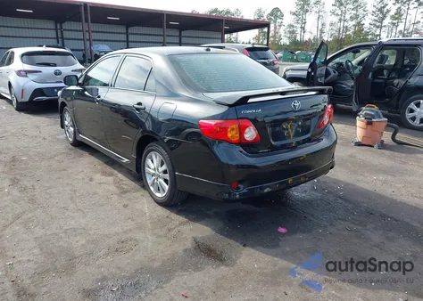2010 Toyota Corolla S из США, поврежденный, VIN 2T1BU4EE3AC488876
